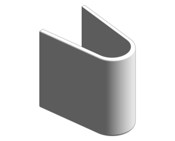 Revit, Bim, Store, Components, MEP, Object, Grohe, Euro, Ceramic, Semi, Pedestal, 39325000