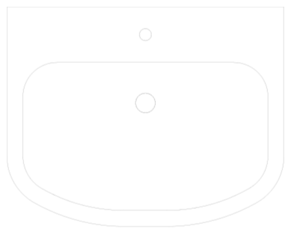Revit, Bim, Store, Components, MEP, Object, Grohe, Euro, Ceramic, Washbasin, Wall, Hung, 65, 39323000
