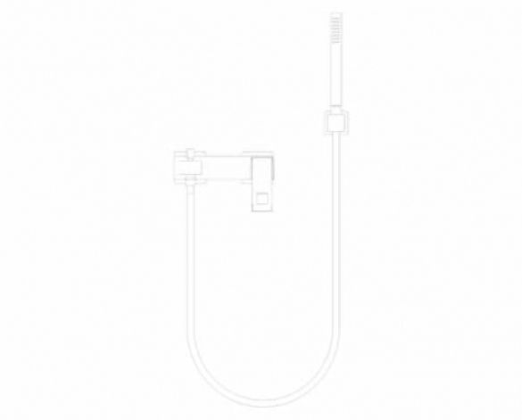 Revit, Bim, Store, Components, MEP, Object, Grohe, Plumbing, Fixtures, 14, METRIC, Eurocube, Single, Lever, Bath, Shower, Mixer 23141000