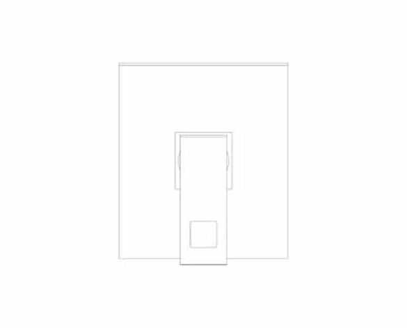 Revit, Bim, Store, Components, MEP, Object, Grohe, Plumbing, Fixtures, 14, METRIC, Eurocube, Single, Lever, Shower, Mixer, Trim, 19898000