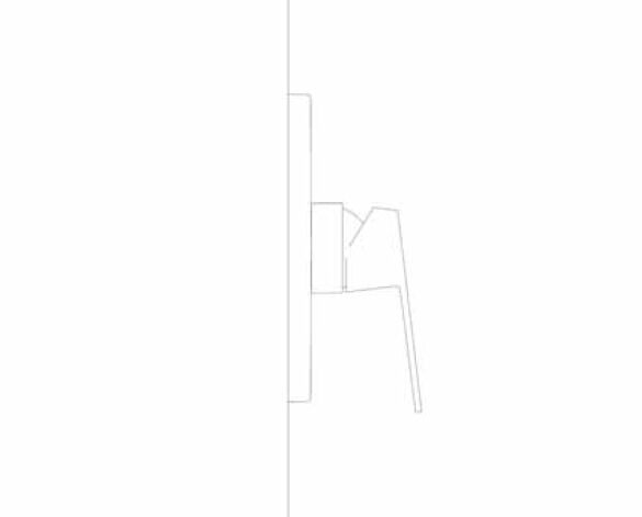 Revit, Bim, Store, Components, MEP, Object, Grohe, Plumbing, Fixtures, 14, METRIC, Eurocube, Single, Lever, Shower, Mixer, Trim, 19898000