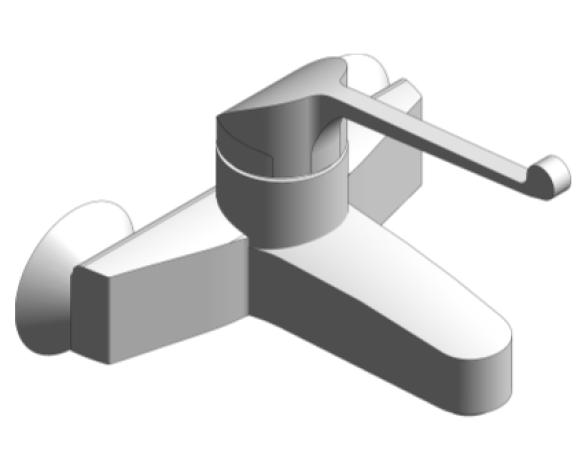 Revit, Bim, Store, Components, MEP, Object, Grohe, Plumbing, Fixtures, 14, METRIC, Euroeco, Sequential, Single-Lever, Basin, Mixer, 32794000
