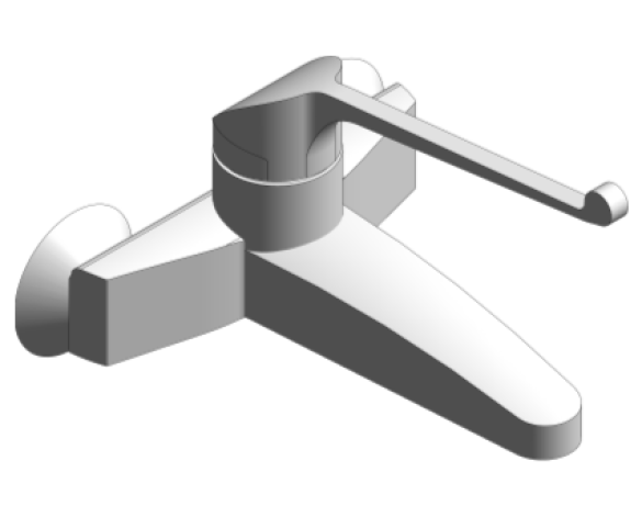 Revit, Bim, Store, Components, MEP, Object, Grohe, Plumbing, Fixtures, 14, METRIC, Euroeco, Single, Sequential, Single-Lever, Basin, Mixer, 32795000