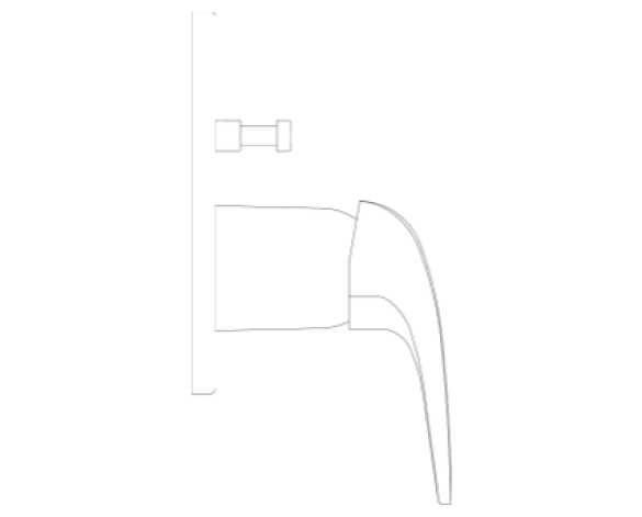 Images of Grohe Eurostyle Solid Lever Diverter Shower Mixer - 24047003
