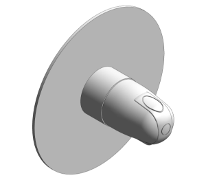 Product: Grohe Grohtherm 1000 New Trim for Thermostatic Shower Valve - 19983000