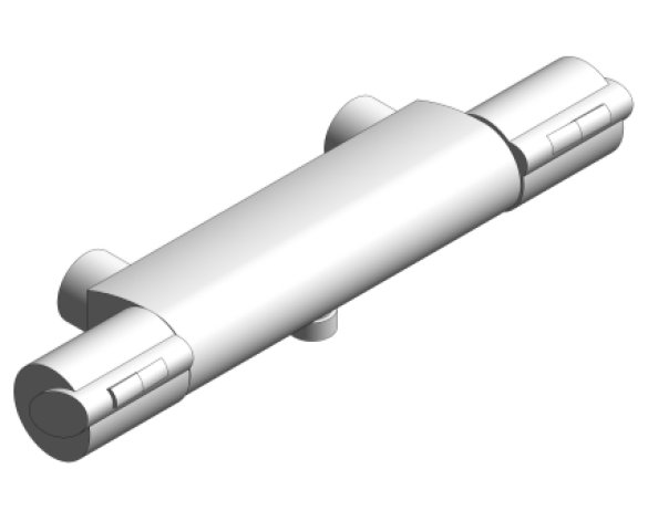 Revit, Bim, Store, Components, MEP, Object, Grohe, Plumbing, Fixtures, 14, METRIC, Grohtherm, 1000, Thermostatic, Shower, Mixer, 34243000