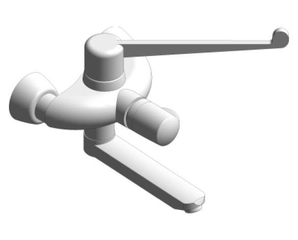 Revit, Bim, Store, Components, MEP, Object, Grohe, Plumbing, Fixtures, 14, METRIC, Grohtherm, Ergomix, Thermostatic, basin, mixer, 1/2, 34018000
