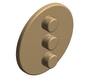 Product: Grohe Grohtherm SmartControl Triple Volume Control - 29122EN0