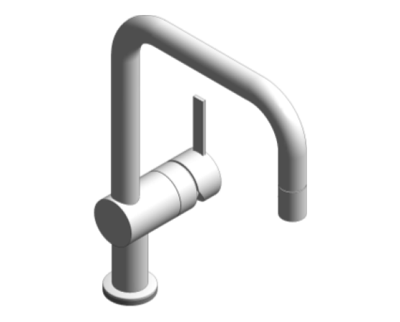 Revit, Bim, Store, Components, MEP, Object, Grohe, Plumbing, Fixtures, 14, METRIC, Minta, Single-Lever, Sink, Mixer, 32319000