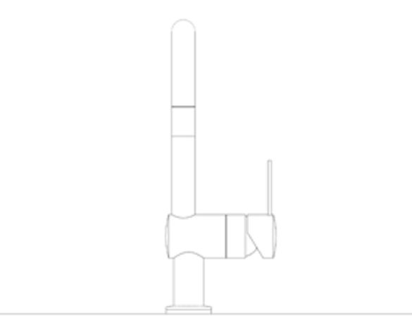 Revit, Bim, Store, Components, MEP, Object, Grohe, Plumbing, Fixtures, 14, METRIC, Minta, Single-Lever, Sink, Mixer, 32319000