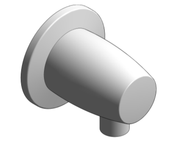 Revit, Bim, Store, Components, MEP, Object, Grohe, Plumbing, Fixtures, 14, METRIC, Movario, Shower, Outlet, Elbow, 28405000