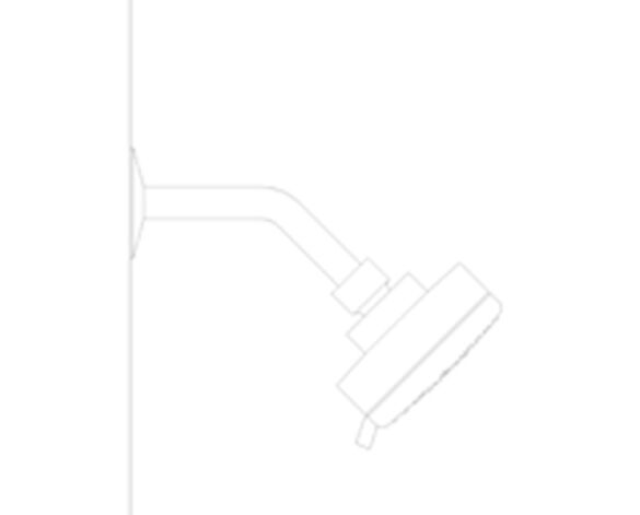 Revit, Bim, Store, Components, MEP, Object, Grohe, Plumbing, Fixtures, 14, METRIC, New, Tempesta, Cosmopolitan, 100, Head, Shower, 27869000