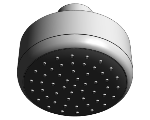 Revit, Bim, Store, Components, MEP, Object, Grohe, Plumbing, Fixtures, 14, METRIC, Tempesta 100, Hand, Shower, Tempesta 100, Hand, Shower, 26051000, 26366000, 26043000