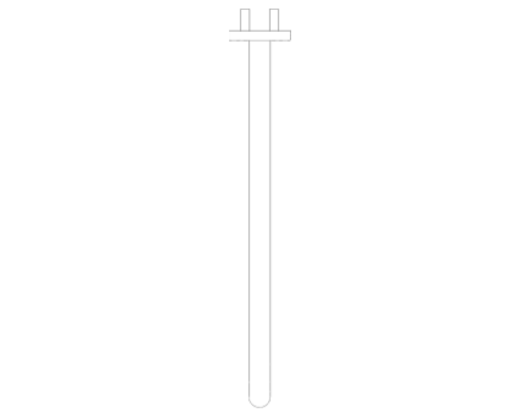 Revit, Bim, Store, Components, MEP, Object, Plumbing, Fixtures, METRIC, Grohe, Rainshower, shower, arm, 380mm, 28361000