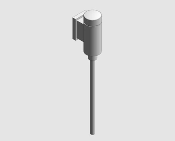 Revit, Bim, Store, Components, MEP, Object, Grohe, Plumbing, Fixtures, 14, METRIC, Rondo, Flush, Valve, for, Urinal, Heavy, Duty, 37342000