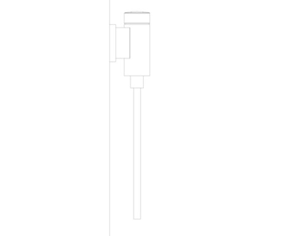 Revit, Bim, Store, Components, MEP, Object, Grohe, Plumbing, Fixtures, 14, METRIC, Rondo, Flush, Valve, for, Urinal, Heavy, Duty, 37342000