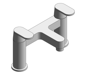 Product: Grohe Two Handled Bath Filler - 25128000