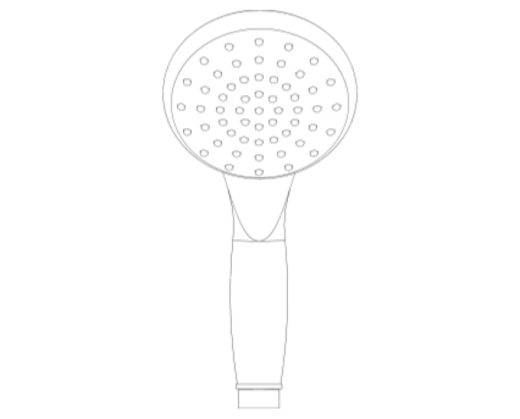 Image Grohe Vitalio Start 100 Hand Shower - 27946000