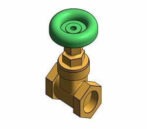Product: Fig. C31 - Gate Valve - Bronze