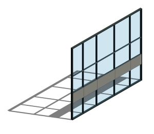 Product: AA110 (65mm) Curtain Wall System - SSG