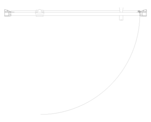 Bim, content,object,component,BIM, Store, Revit,free,original, library, merlyn, showering, shower, bath, enclosure, enclosures,easy, clean, bathscreen, wall, panel, swivel, glass, door, Ionic Essence, Framed, Pivot, Door