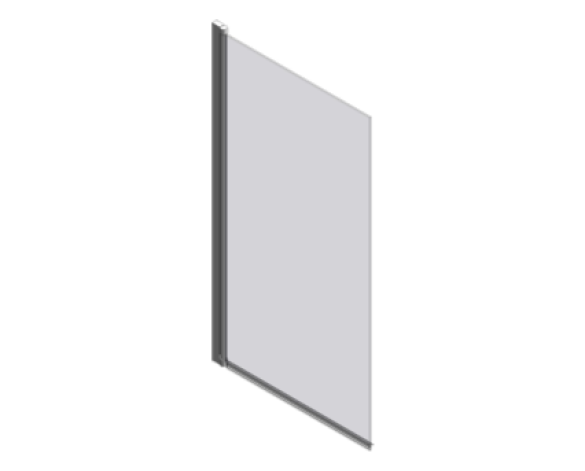 Revit, BIM, Download, Free, Components, object, objects, Merlyn, Bath, Shower, Screen, Enclosure, Door, MB2, Bathscreen