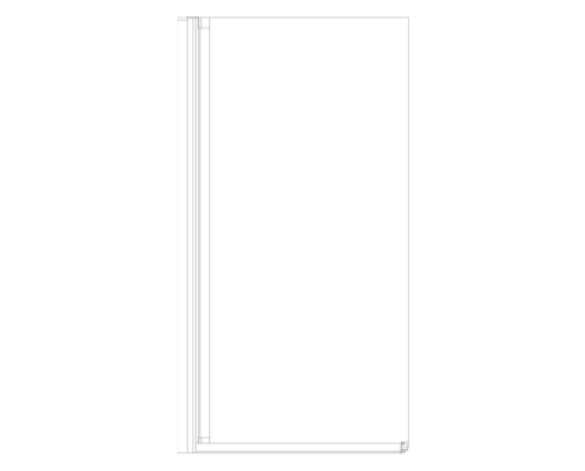 Revit, BIM, Download, Free, Components, object, objects, Merlyn, Bath, Shower, Screen, Enclosure, Door, SecureSeal, MS1, Bathscreen