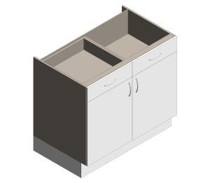Product: Definitive - Sink Unit 9106SD / 9106SD