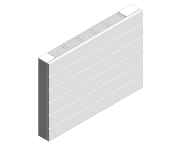 Revit Heating Radiator bimstore - Myson - Decor