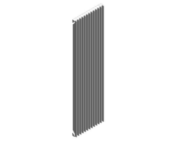 Modern Radiator Revit bimstore - Myson - New Decor