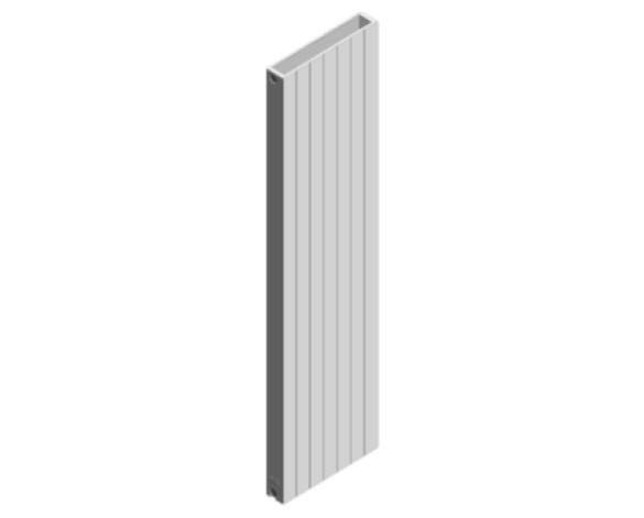 Revit Radiator Block bimstore - Myson - Plan Plus Vertical