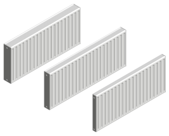 Revit Heating Radiator bimstore - Myson - Premier Compact