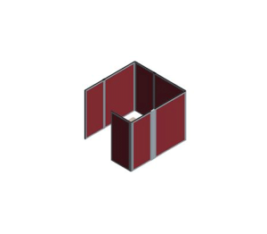 Product: Cove Screen / Room Division - Study (ST-10)