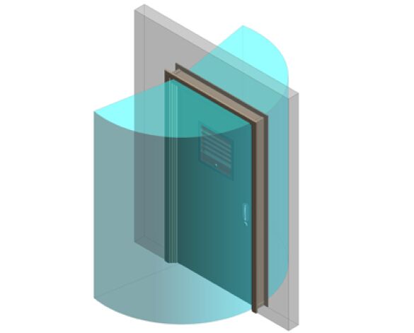 Revit, BIM, Download, Free, Components, Doorset, Double, Fire, Door, Doors, Ligature, Health, Care, Sure, Close, Healthcare