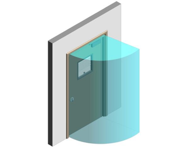 Revit, BIM, Download, Free, Components, Doorset, Double, Fire, Door, Doors, Ligature, Health, Care, Sure, Close, Healthcare