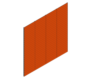 Product: Optima XPC 225mm (Extruded Plank Rainscreen)