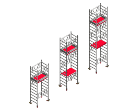 Revit, BIM, Download, Free, Components, Object, Speedy, Hire, Services, Site, Building, Equipment, Aluminium, Tower, Mi, Tower, 2m, 3m, 4m, PH