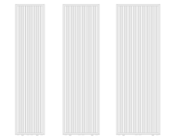 Compact Vertical Line Radiators bimstore - Stelrad - Softline Compact Vertical Radiator