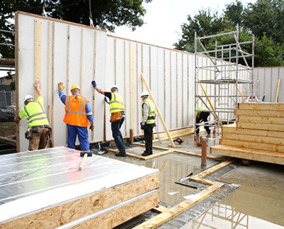 Timber Frame Operative Sigma® OP Open Panel Timber Frame External Walls | Bimstore