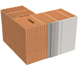 Product: Porotherm Monolithic Clay Block System Zwp Plan T115-0.8