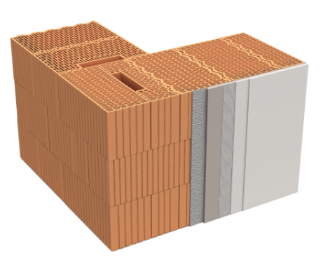 Product: Porotherm Monolithic Clay Block System Zwp Plan T115-1.2
