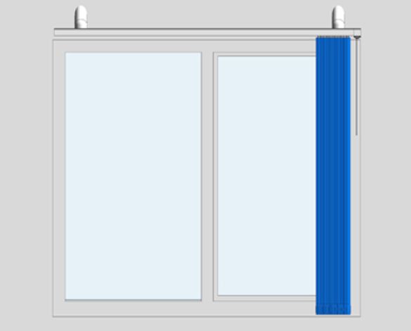 Revit, BIM, Download, Free, Components, Window, Décor, VL60, Bead-chain, VL64, Crank, Mono, Control, Vertical, Blind