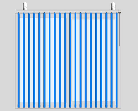 Revit, BIM, Download, Free, Components, Window, Décor, VL60, Bead-chain, VL64, Crank, Mono, Control, Vertical, Blind