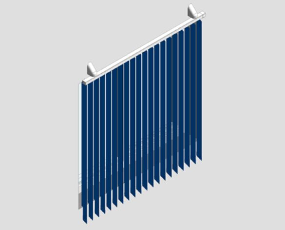 Revit, BIM, Download, Free, Components, Window, Décor, VL60, Bead-chain, VL64, Crank, Mono, Control, Vertical, Blind