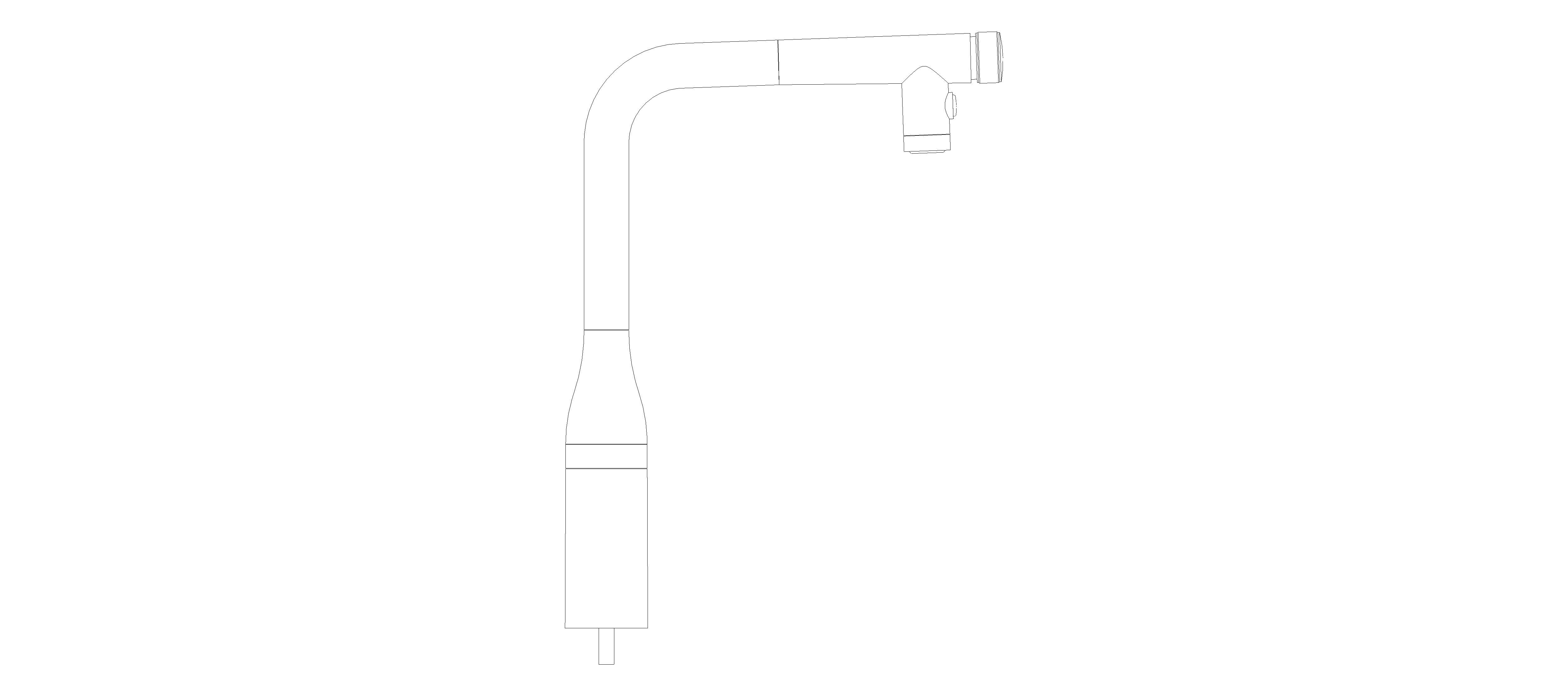 Product: ESSENCE Smart Control Sink L-Spout Dual Spray (31893000)