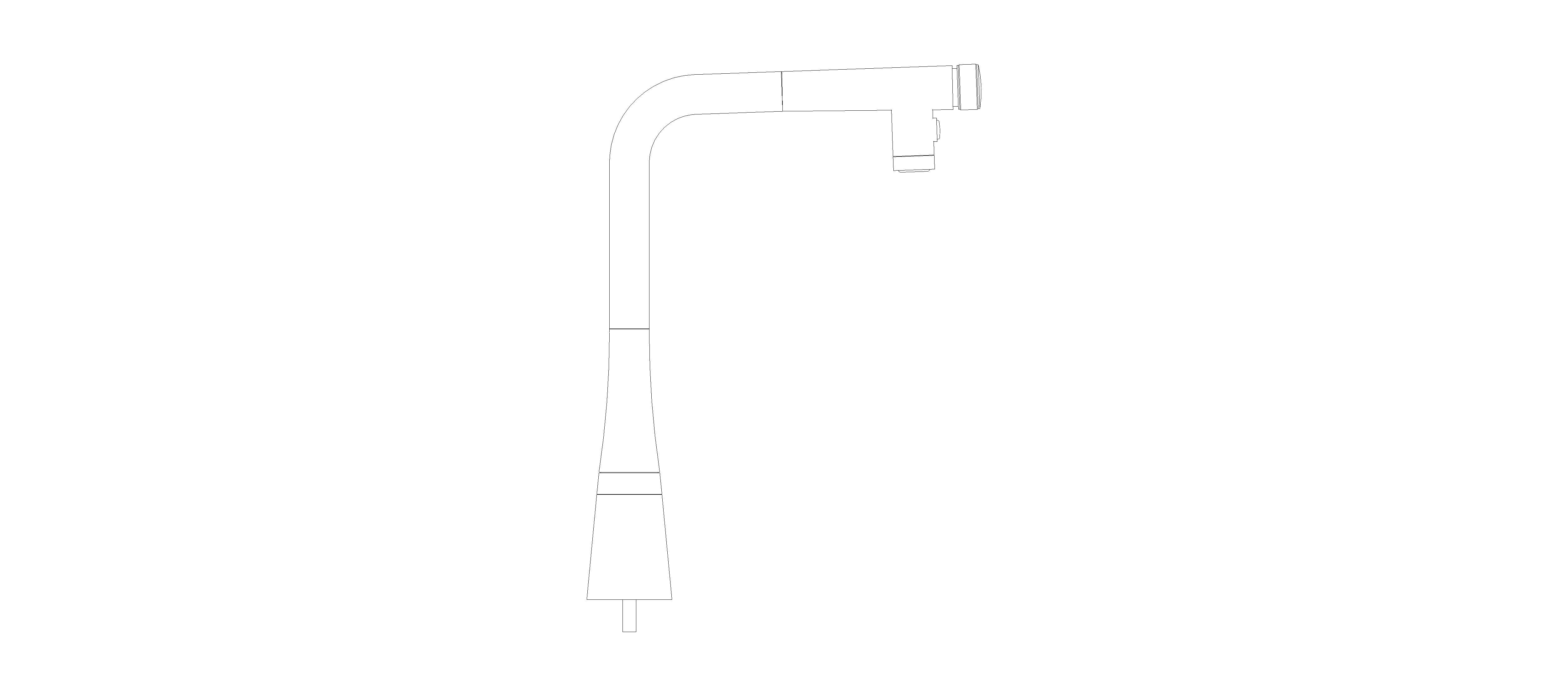 Product: ZEDRA Smart Control Sink L-Spout Dual Spray (31887DC0)