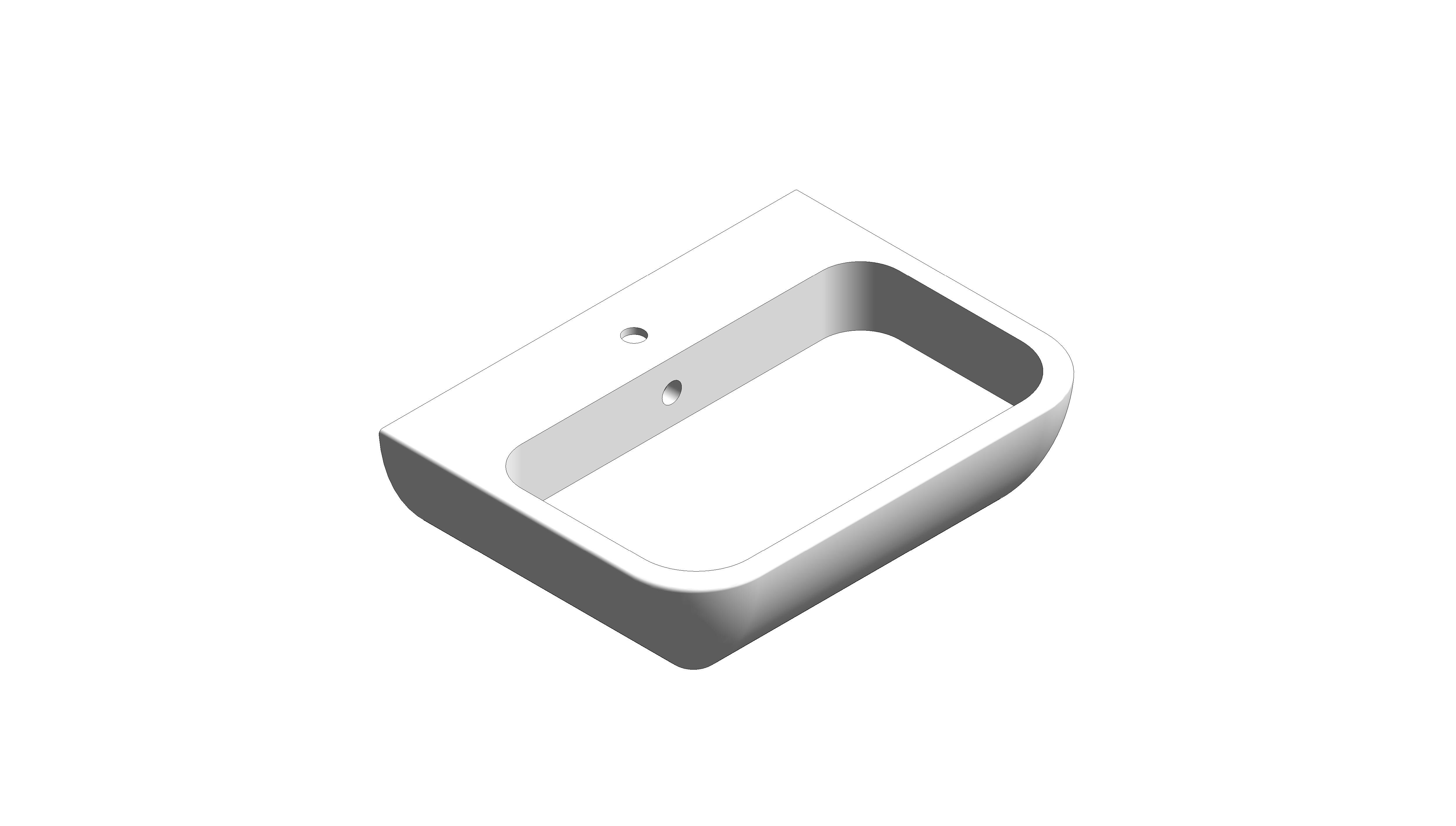Product: BAUEDGE Wash Basin (39808000)