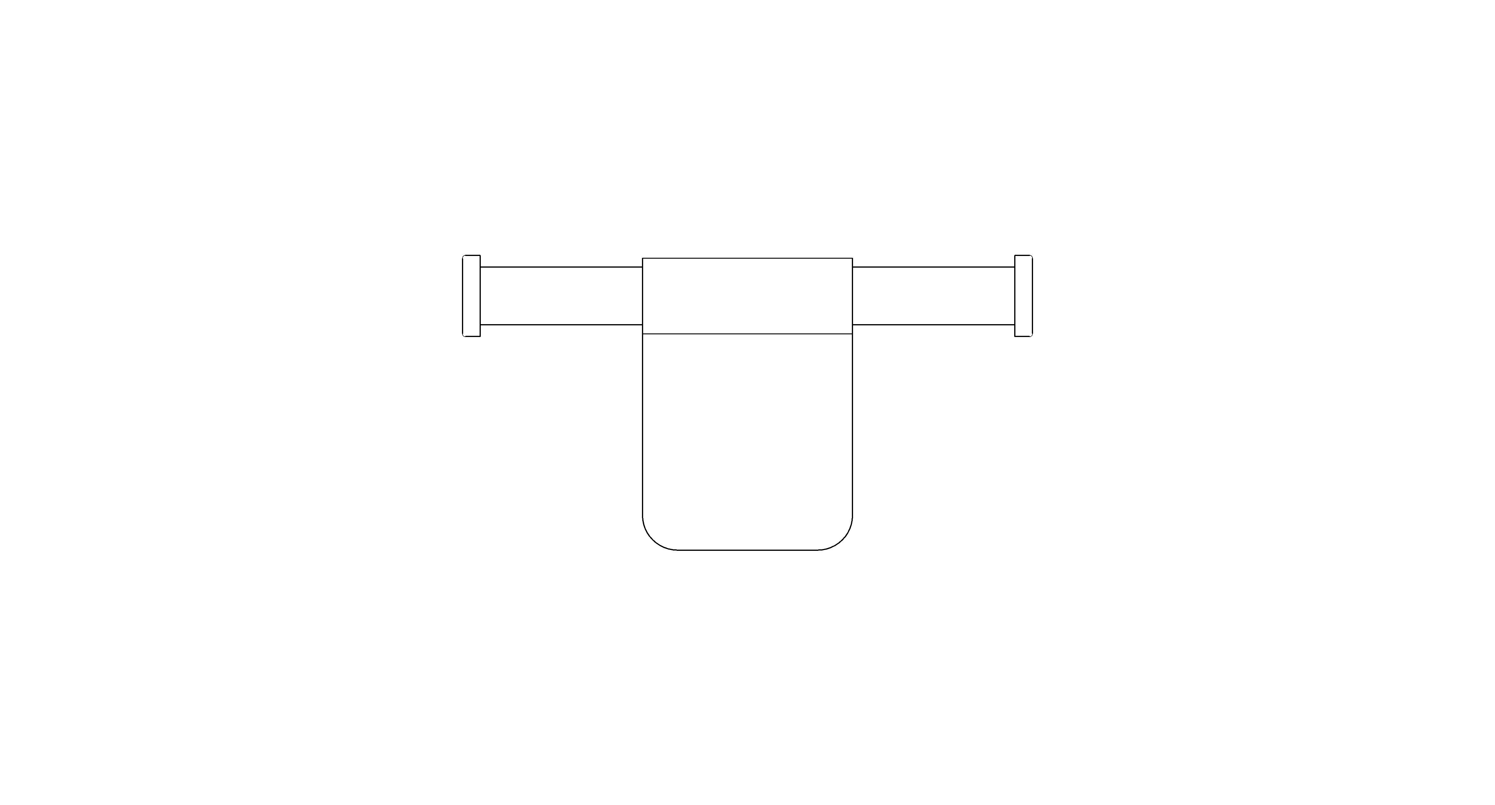 bimstore front image of American Standard - Acacia E Robe Hook - F51381-CHADY41