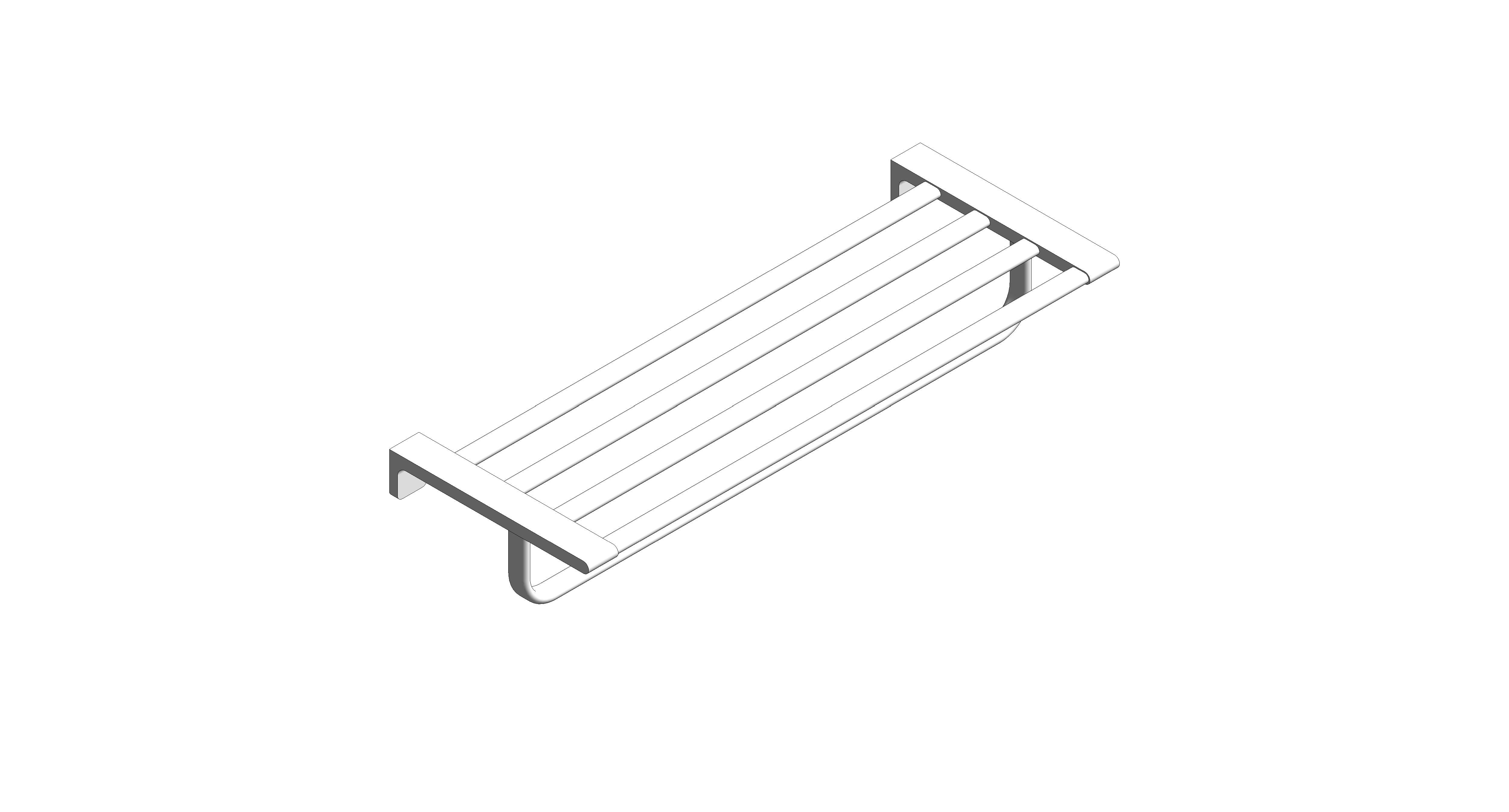 Product: Acacia E Towel Rack - F51395-CHADY53