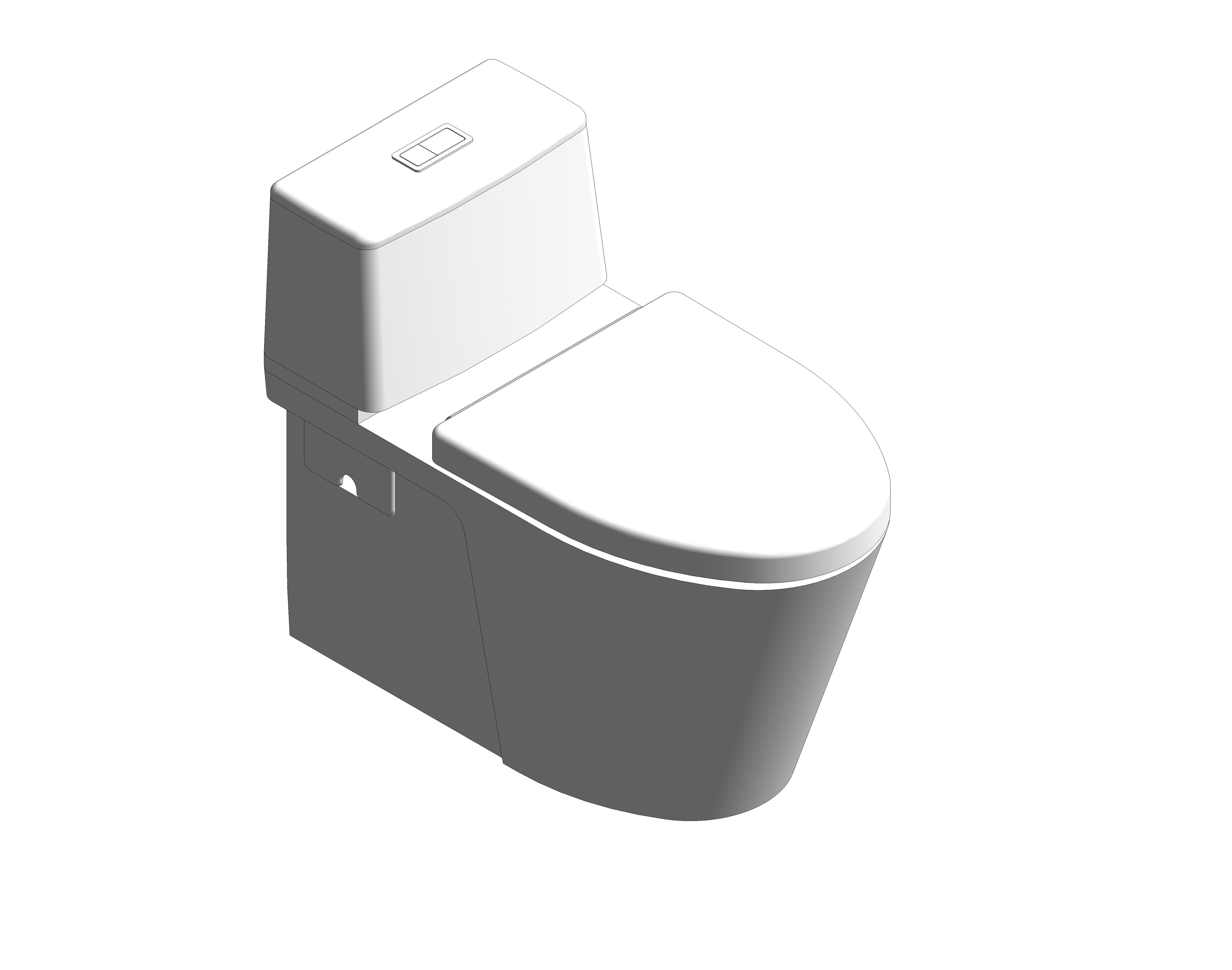 Product: Acacia Evolution One-piece Toilet - CL20075-6DACTCB